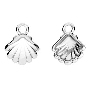 Coquille pendentif*argent 925*ODL-01100 10x12 mm