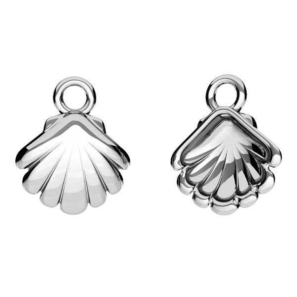 Coquille pendentif*argent 925*ODL-01100 10x12 mm