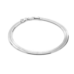 Bracelet chaine maille serpent*argent 925*MAG 050 19 cm
