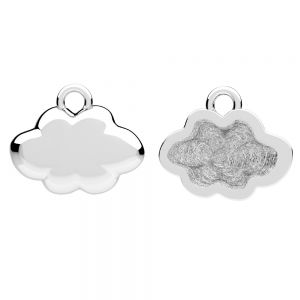 Nuage pendentif argent 925, ODL-01109 11,3x14 mm