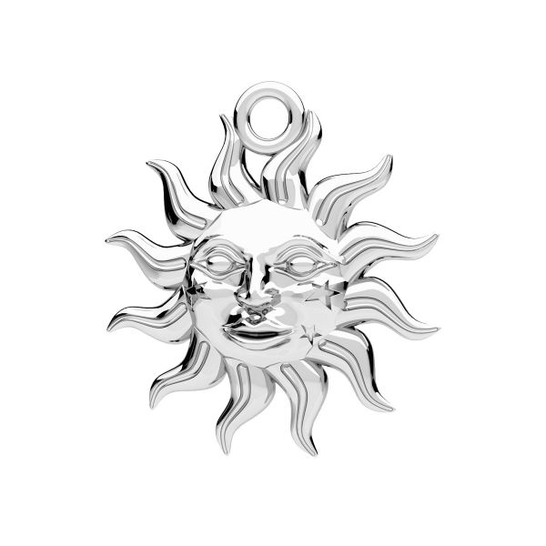 Soleil pendentif argent 925, ODL-01111 16,5x19,3 mm