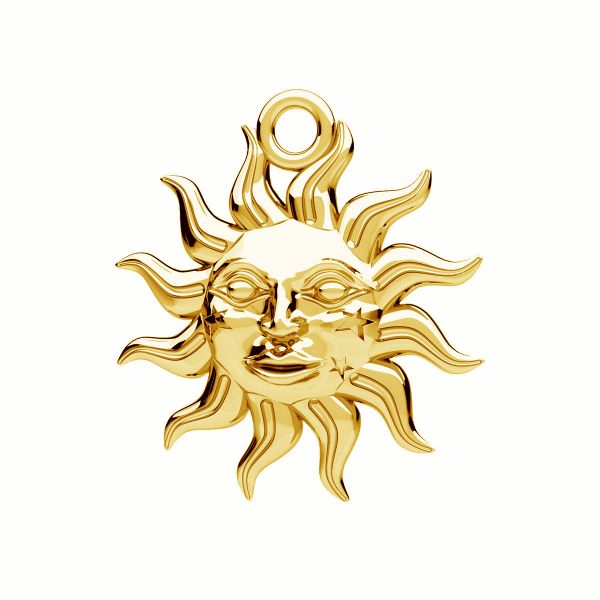 Soleil pendentif argent 925, ODL-01111 17x18,7 mm