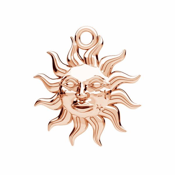 Soleil pendentif argent 925, ODL-01111 17x18,7 mm