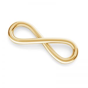 Signe de l'infini pendentif*or 585*INFINITY 21 1,1x6,5x18 mm