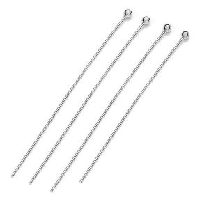 Argent clou tête boule - HP 0,50 35 mm