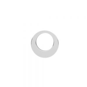 Rond mini pendentif argent 925, LKM-3310 - 0,60 4x6,2 mm