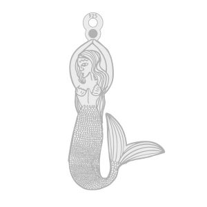 Pendentif*argent 925*LKM-3295 - 0,80 10,6x19,3 mm