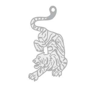 Pendentif*argent 925*LKM-3298 - 0,80 12,6x24,4 mm