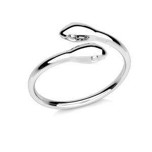 Bague - serpent universelle, argent 925, U-RING OWS-00336 7x19,5 mm