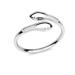 Bague - serpent universelle, argent 925, U-RING OWS-00337 7x19,5 mm