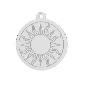 Soleil pendentif argent 925, LKM-3321 - 0,50 15x17 mm