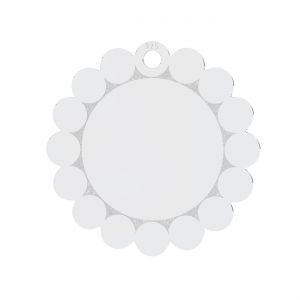 Rond pendentif *argent 925*LKM-2201 - 05 15x15 mm