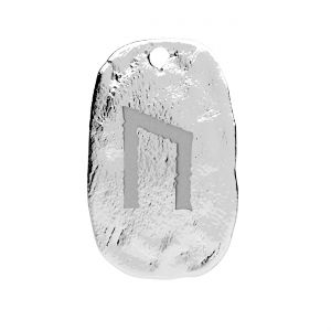 Rune pendentif viking - Uruz*argent 925*URUZ OWS-00555 10x15,2 mm