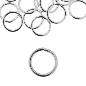 KC 1,5x6,2 mm - Argent anneaux ouverts