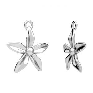 Pendentif fleur - monture pour perles de 6mm*argent AG 925*CON-1 ODL-01554 14,5x16,00 mm