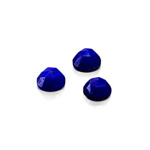 Rosette Ronde Facettée - Lapis-Lazuli 4 MM