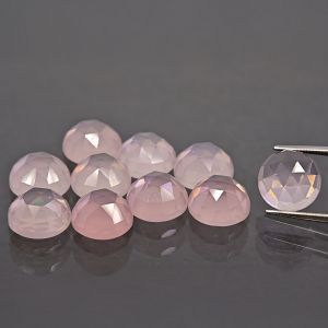 Rosace - quartz rose 6 MM