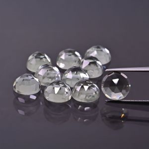 Rosace - prasiolite 6 MM