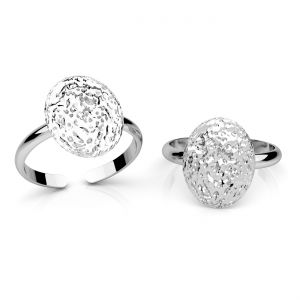Bague universelle - chat avec pelote de laine*argent AG 925*U-RING OWS-01128 13,8x20 mm