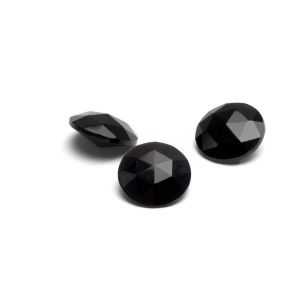 Pierre ronde, taille conique - Onyx 12 MM