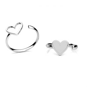 Bague universelle - boules*argent AG 925*U-RING OWS-01185 8,8x18,8 mm