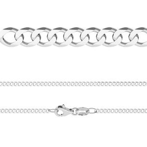Chaîne d'armure avec serrure*argent AG 925*PD 70 40 cm