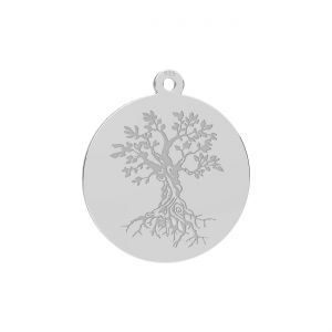 Pendentif - arbre de vie*argent AG 925*LKM-3455 - 0,50 16x18,2 mm