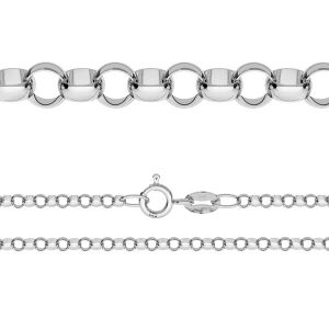 Chaine rolo*argent 925*ROLO 035 (40 cm)