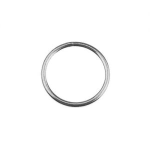 Anneau soud&eacute; KCZ-1,50x15,00*argent AG 925*KCZ 1,50x15,00 mm