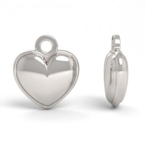 Pendant - small heart*sterling silver AG 925*S-CHARM 781