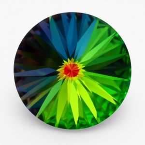 Pierre Rivoli ronde 10,75 mm Crystal VM - 1122 SS 47 CRYSTAL VM F