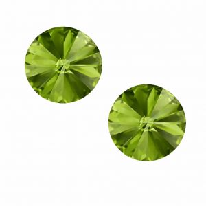 Pierre Rivoli ronde 10,54 mm Olivine F - 1122 SS 47 OLIVINE F