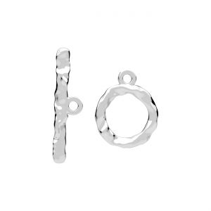 Fermoir &agrave; bascule*argent AG 925*ZAM 20 SET ODL-01657 5x19 mm