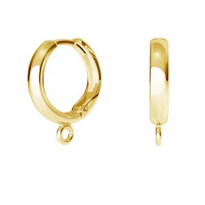 Support dormeuses argent ODL-00732 BZO 1 13,7x16,5 mm