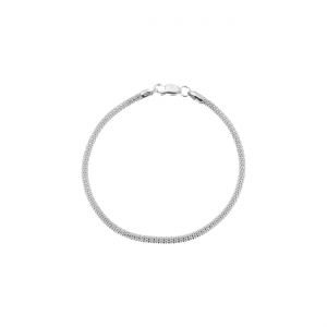Bracelet Coreana avec serrure*argent AG 925*CORBFLD 3 19 cm